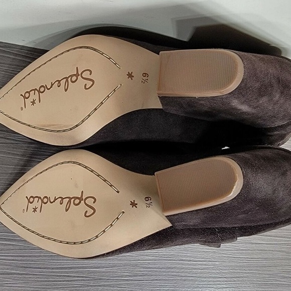 Like new dark brown ankle boots Designer Splendid - Picture 6 of 6